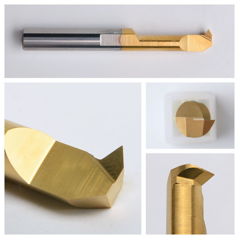 CNC MIR Solid Carbide Mikro Bohrstäbe Nano Beschichtung für Gewindebohren