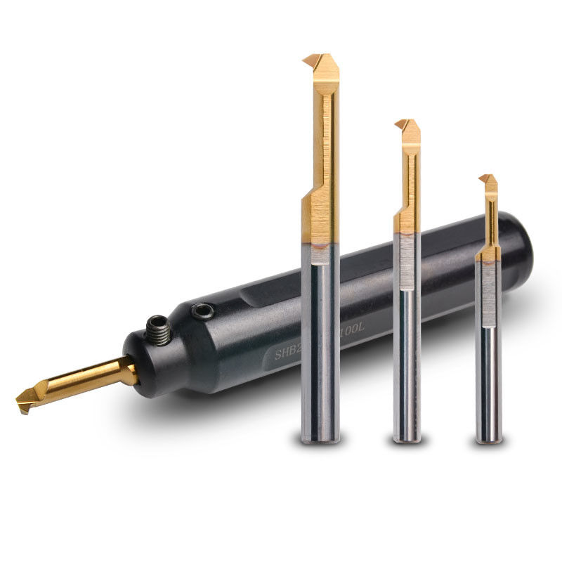 CNC MIR Solid Carbide Mikro Bohrstäbe Nano Beschichtung für Gewindebohren