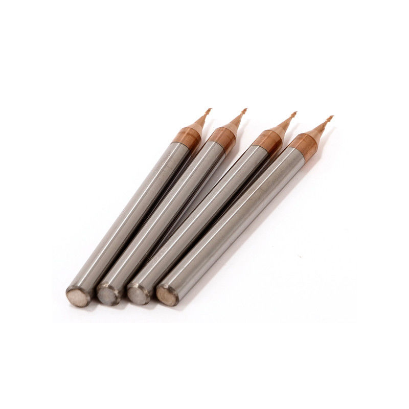 3 mm Schank Mikro Durchmesser Endmühle mit 0,1 mm Eckradius 50 mm Gesamtlänge