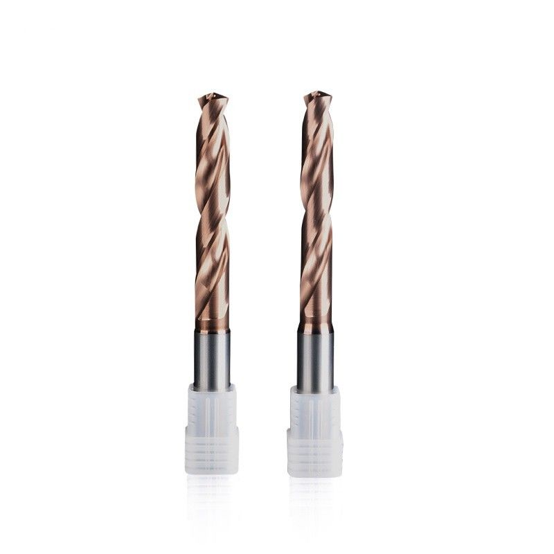 Din Standard Inner-Coolant 5xd Schritt 0,1 mm Bohrkarbid Spirale Flöte Split Bohrer